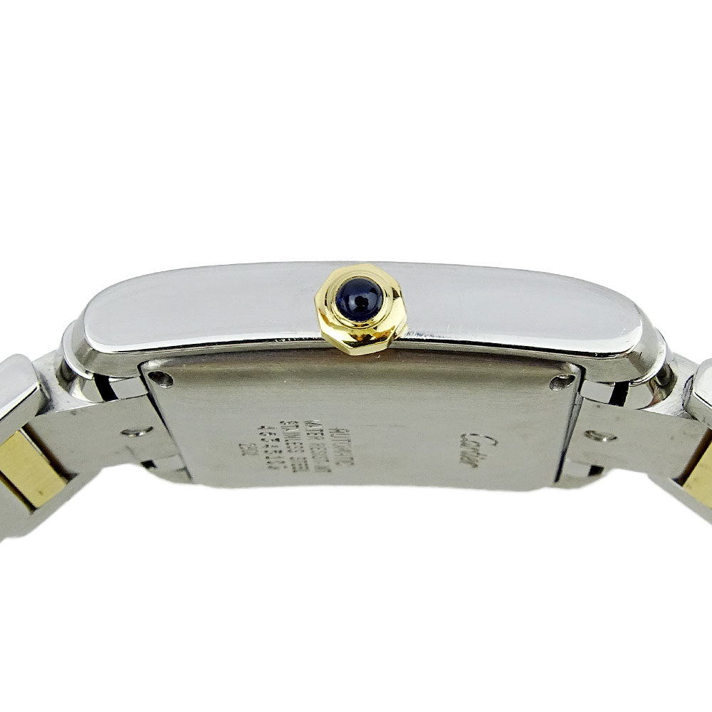 Cartier Tank Francaise Steel & Gold Gents Automatic W51005Q4