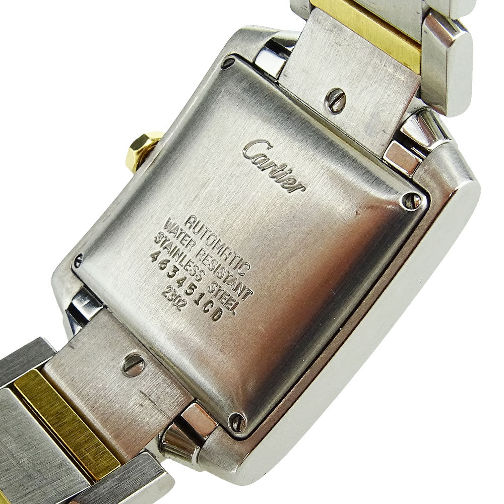 Cartier Tank Francaise Steel & Gold Gents Automatic W51005Q4