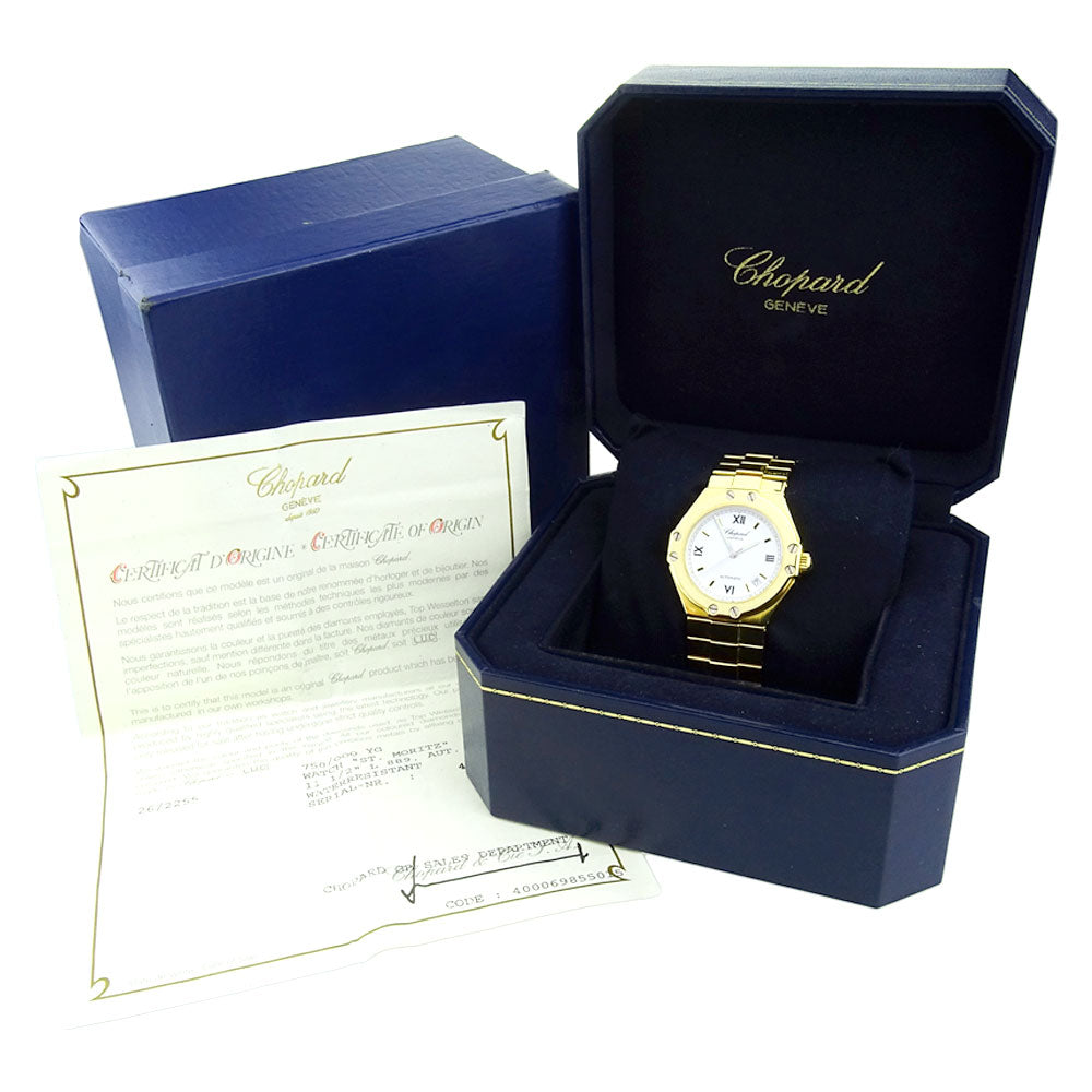Chopard St Moritz Gents 18k 2255