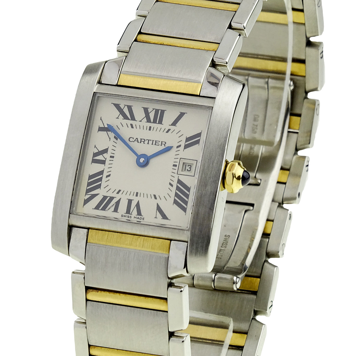 Cartier Tank Francaise Steel & Gold W51007Q4