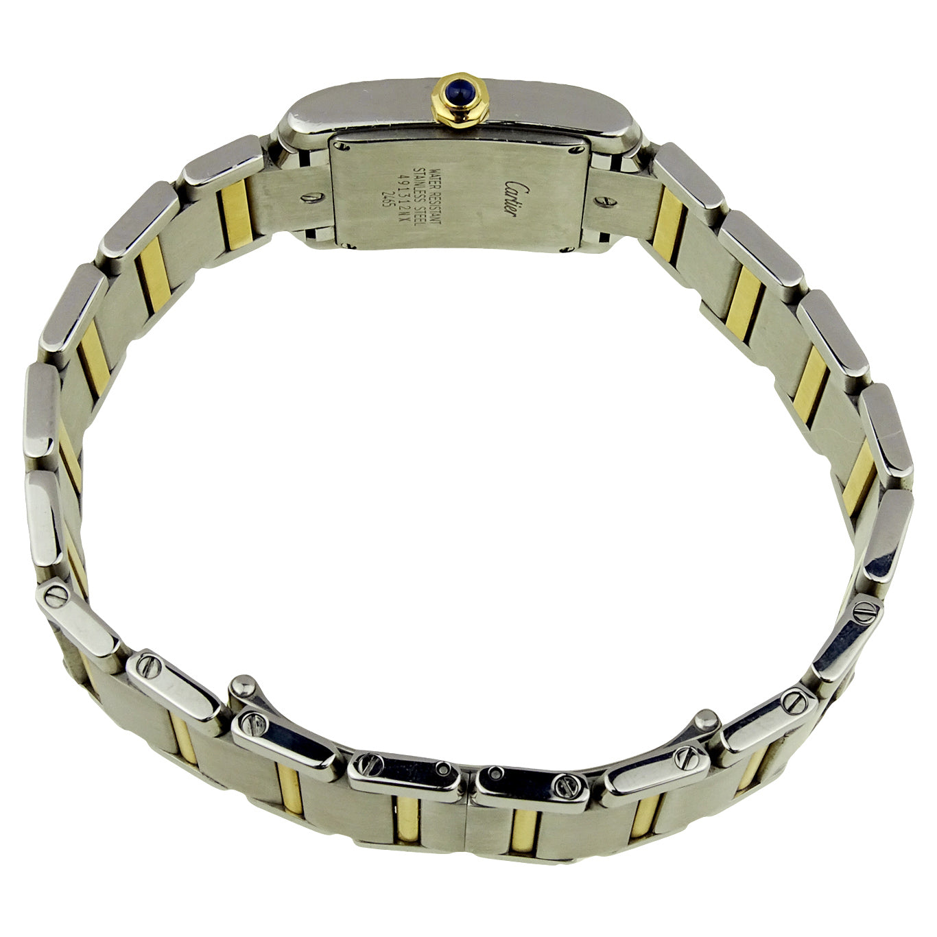 Cartier Tank Francaise Steel & Gold W51007Q4