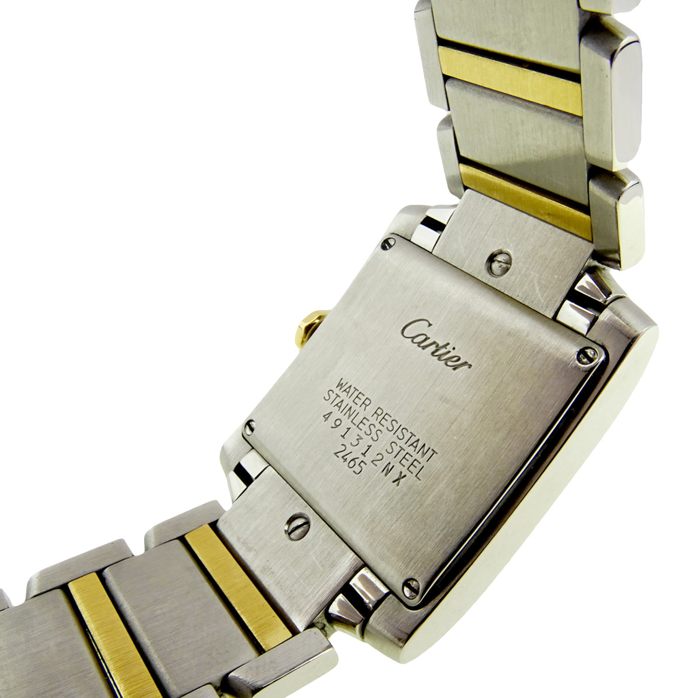 Cartier Tank Francaise Steel & Gold W51007Q4