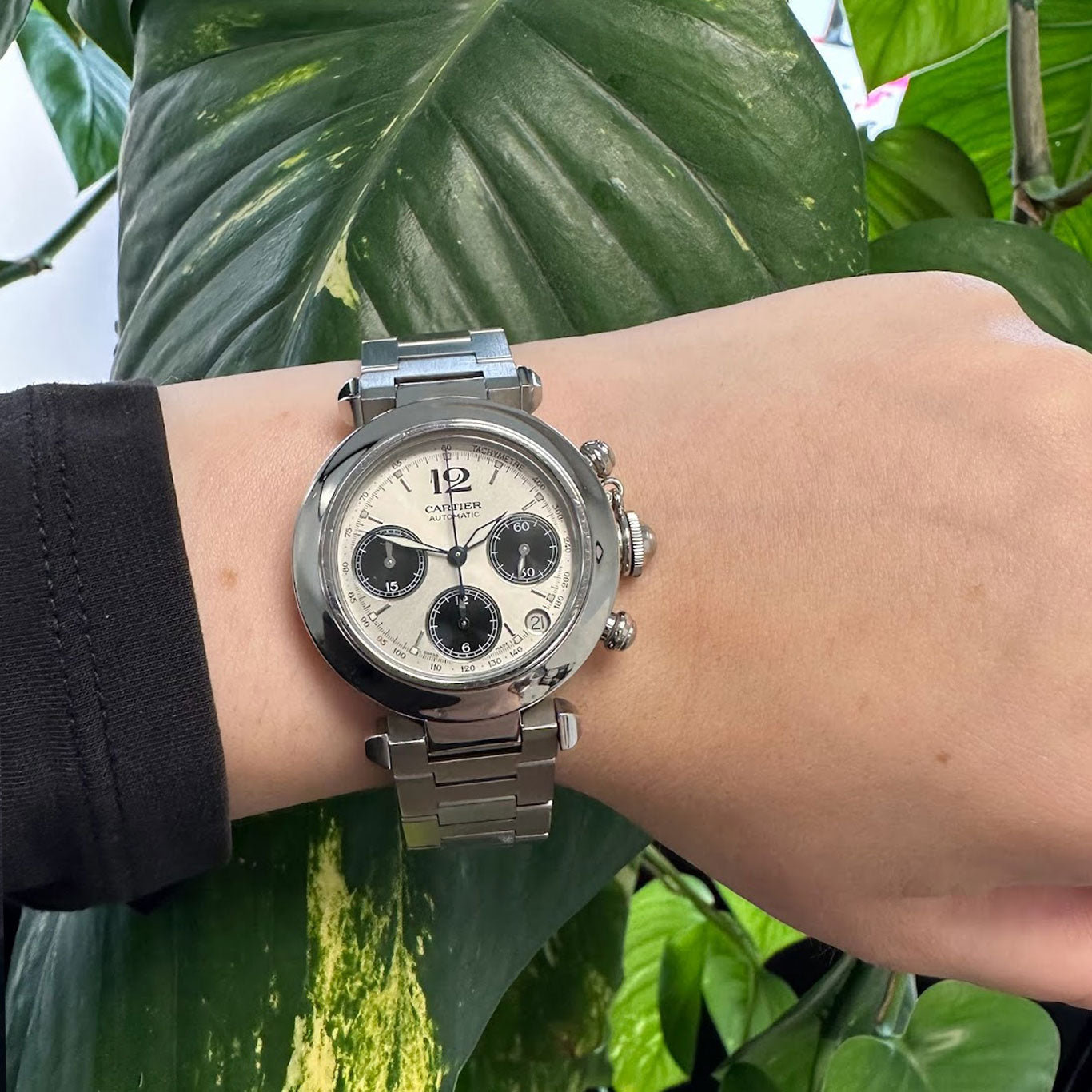 Cartier Pasha C Stainless Steel Automatic W31048M7