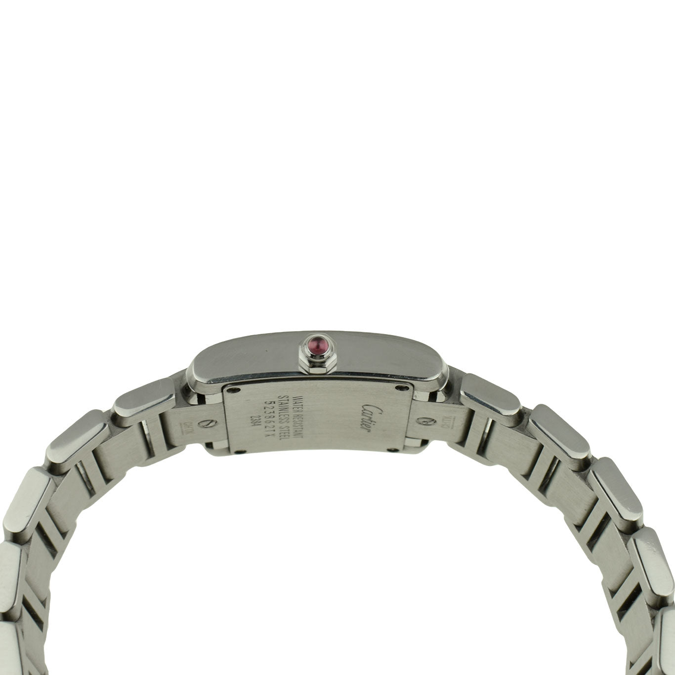 Cartier Lady Tank Francaise Steel MOP Quartz W51028Q3