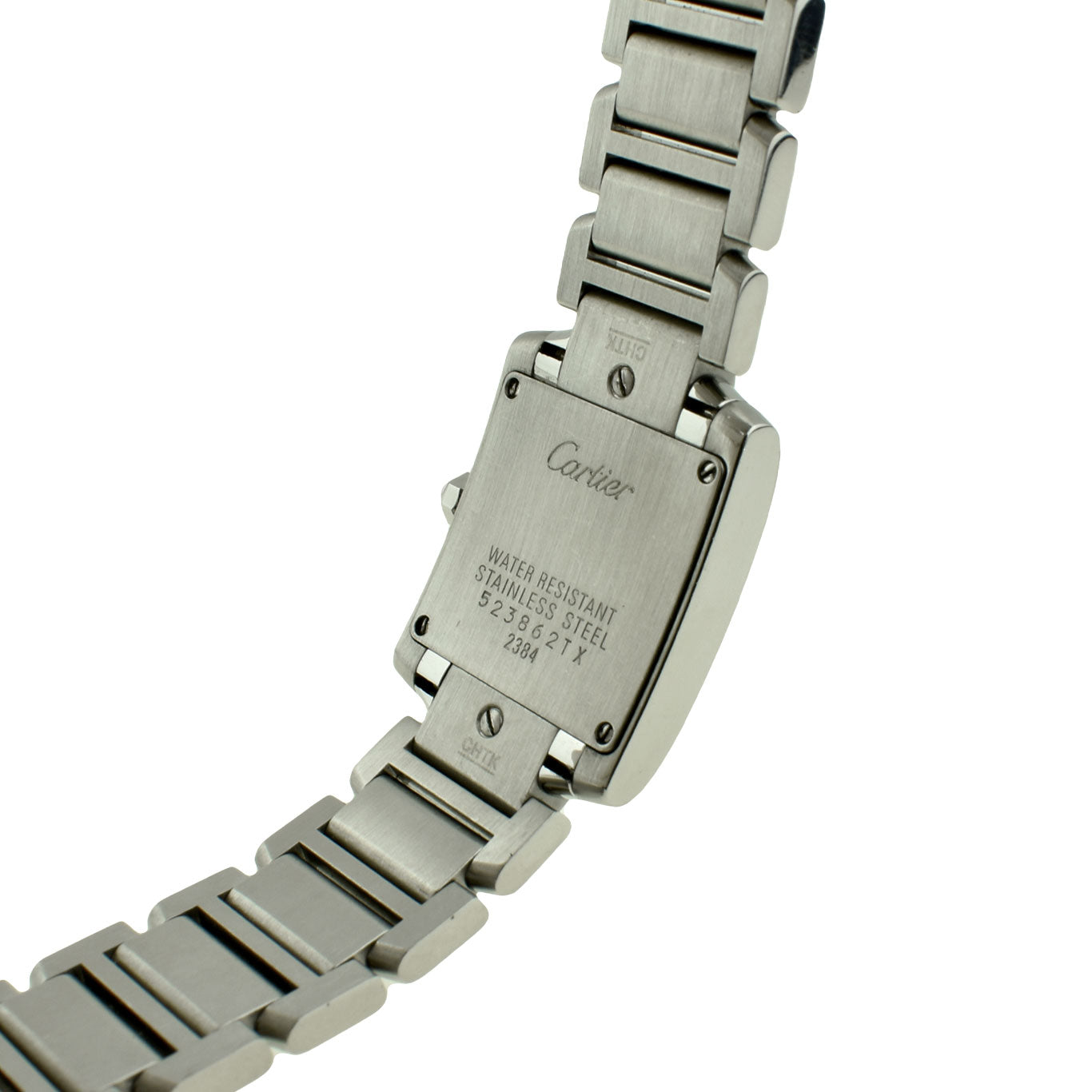 Cartier Lady Tank Francaise Steel MOP Quartz W51028Q3