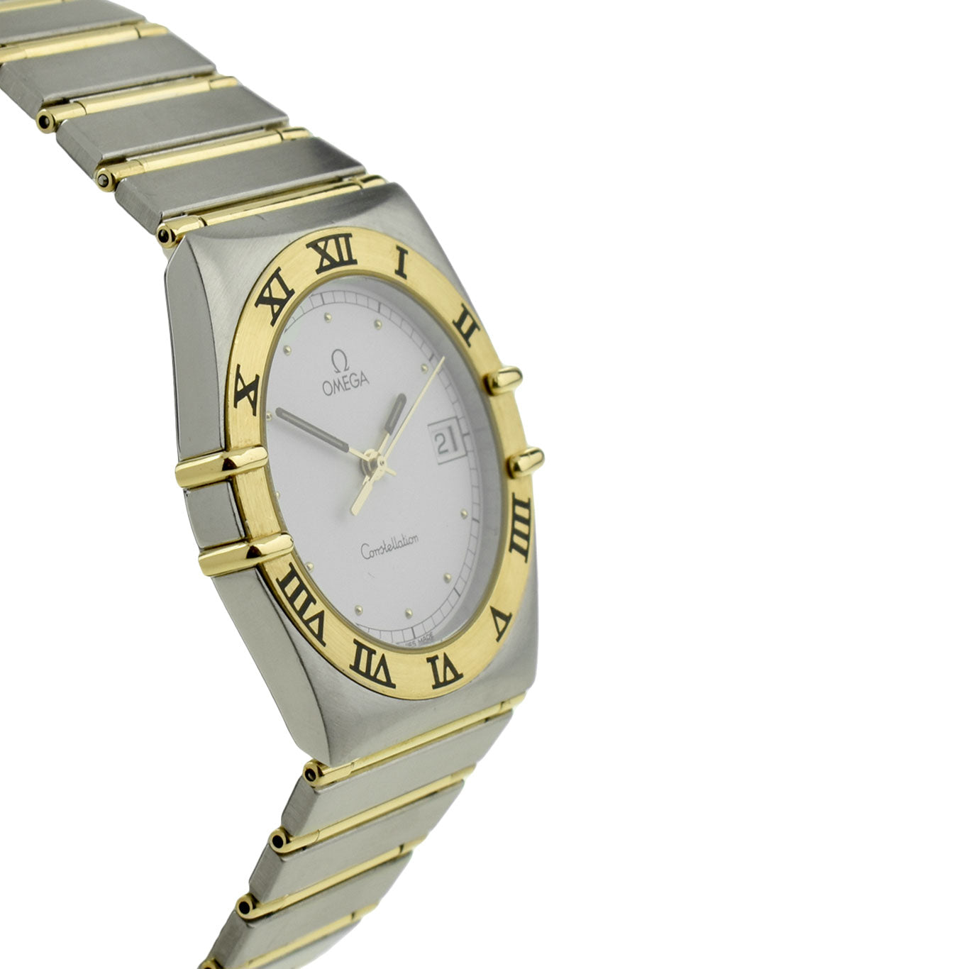 Omega Constellation Stainless Steel and Gold Quartz 1210.20.00