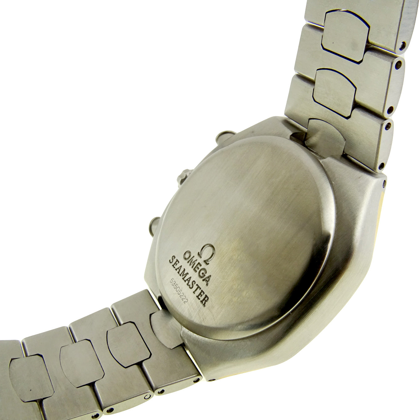 Omega Seamaster Polaris Steel & Gold Quartz Chronograph 2590.10.00