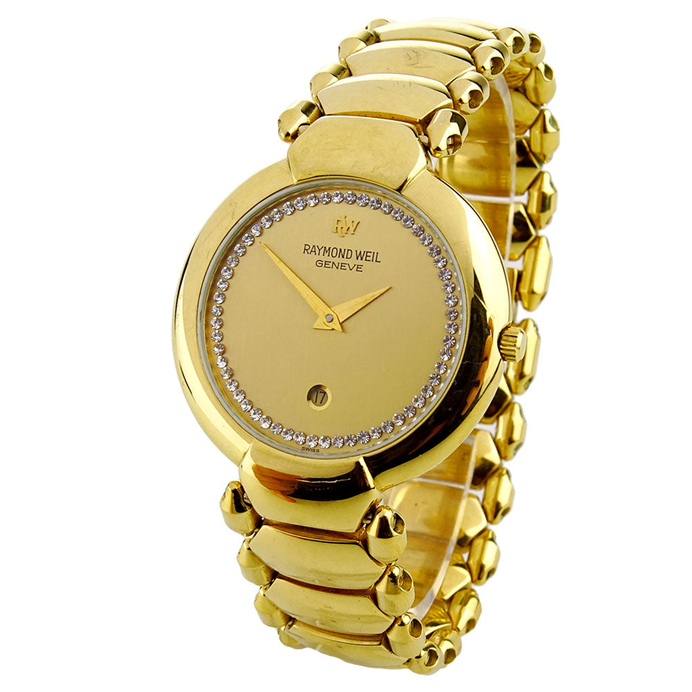 Raymond Weil Geneve Gold Plated Quartz