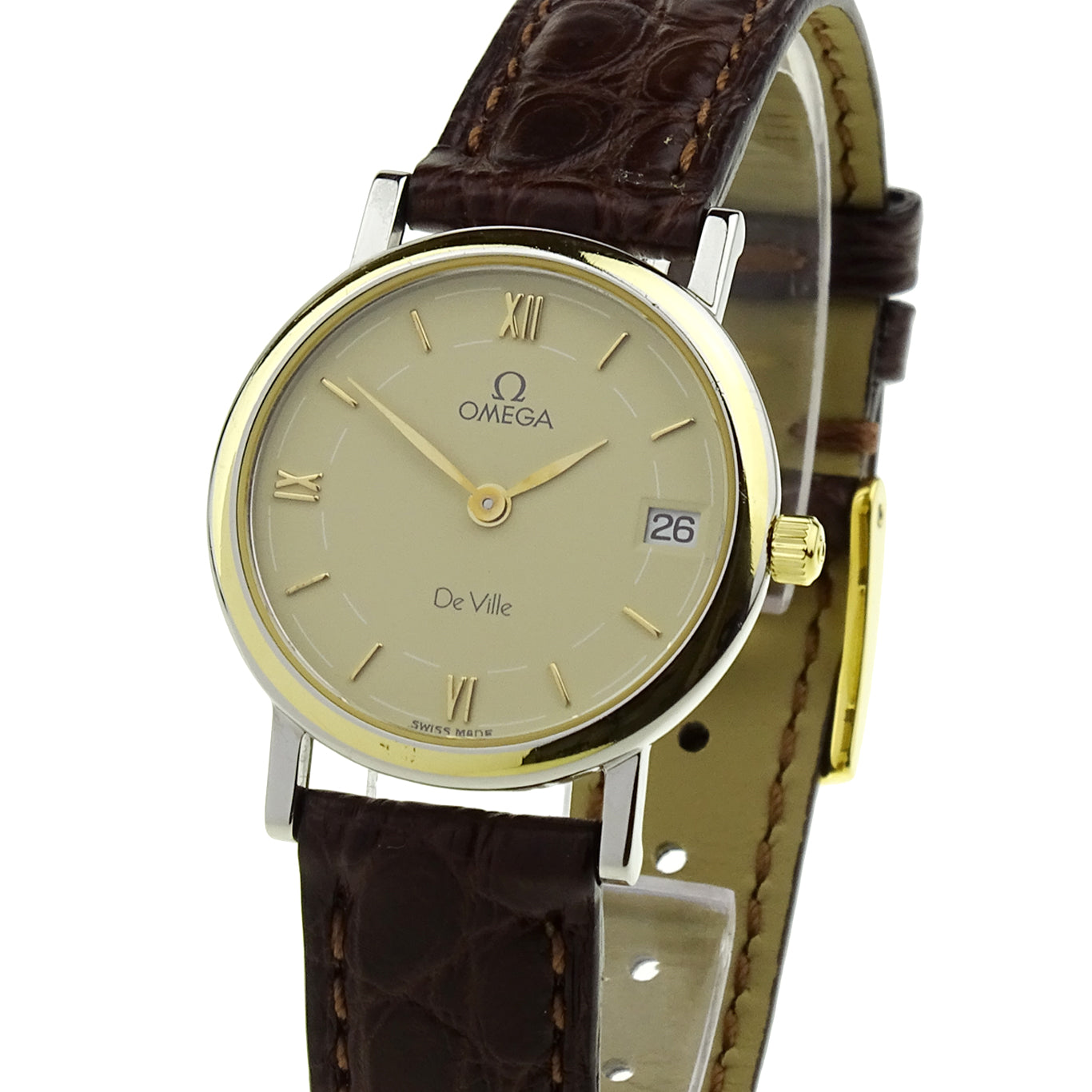 Omega Lady DeVille Classic Steel & Gold 7480.63.97