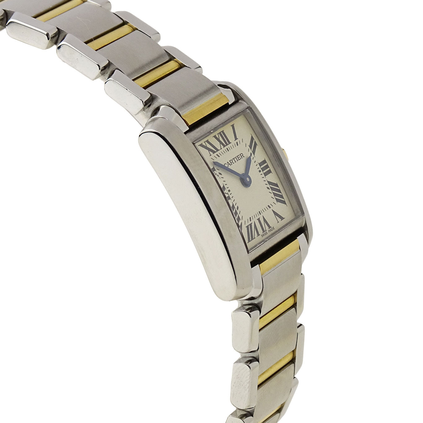 Cartier Tank Francaise Steel & Gold Ladies W51007Q4
