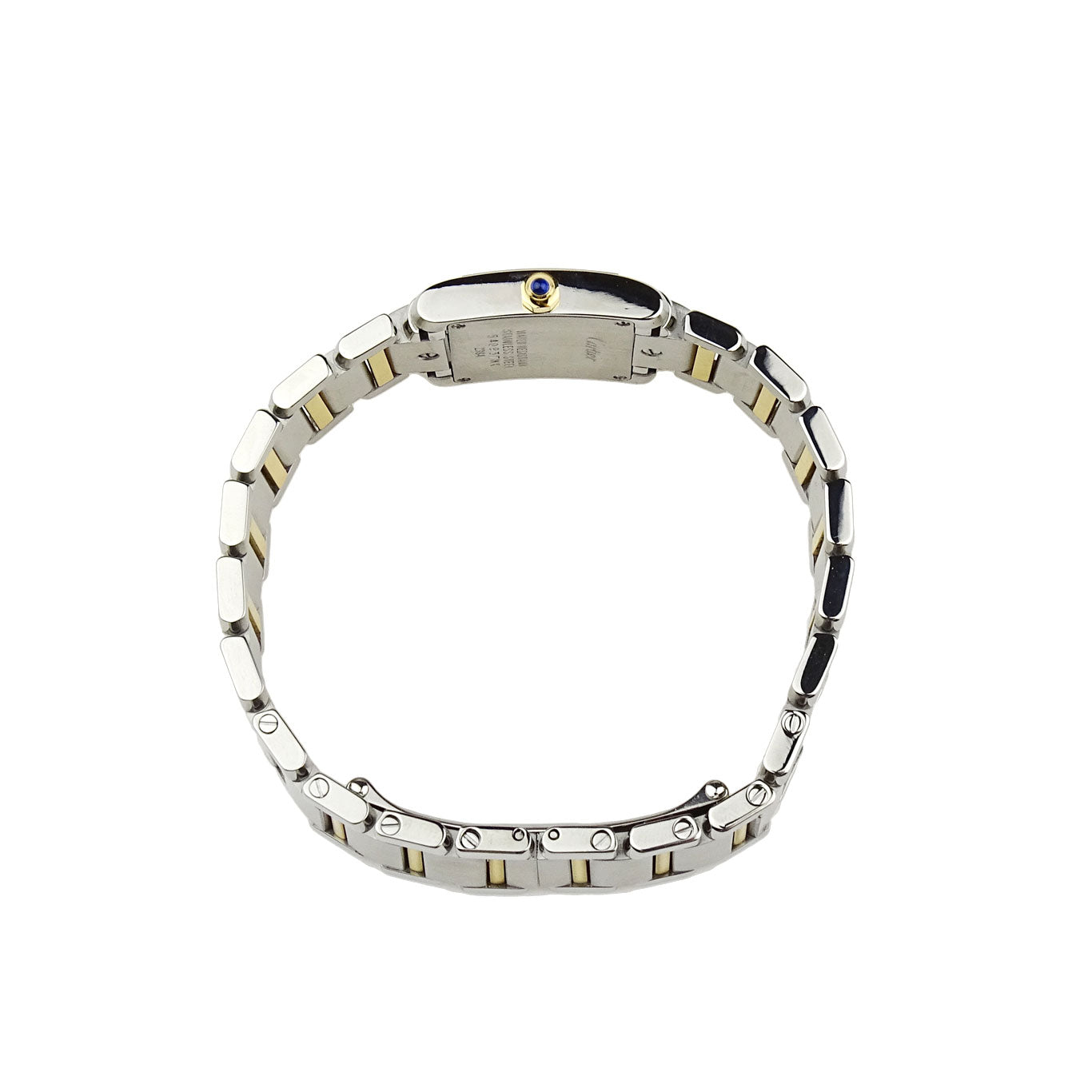 Cartier Tank Francaise Steel & Gold Ladies W51007Q4