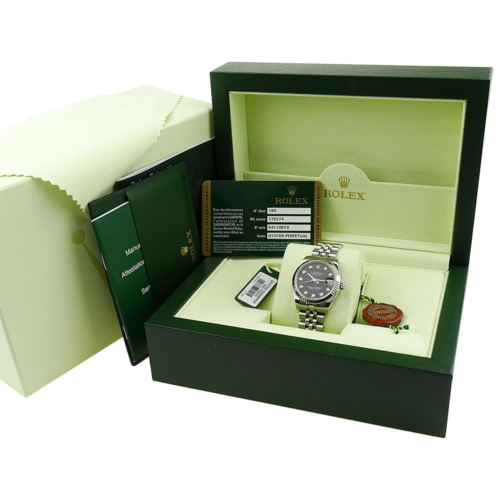 Rolex Datejust Mid Size Oyster Perpetual 31 178274