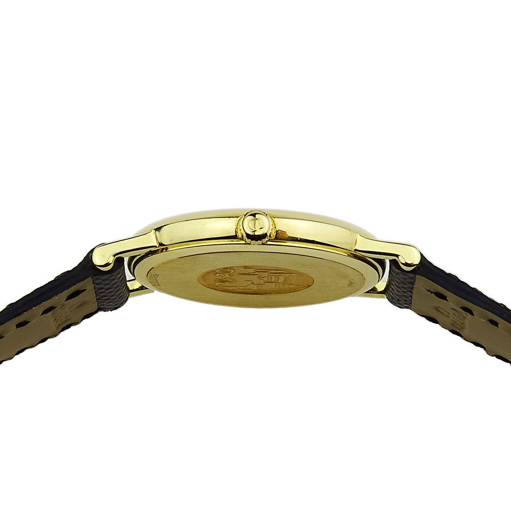 Omega Lady DeVille 18ct Gold Quartz 7350.33.01