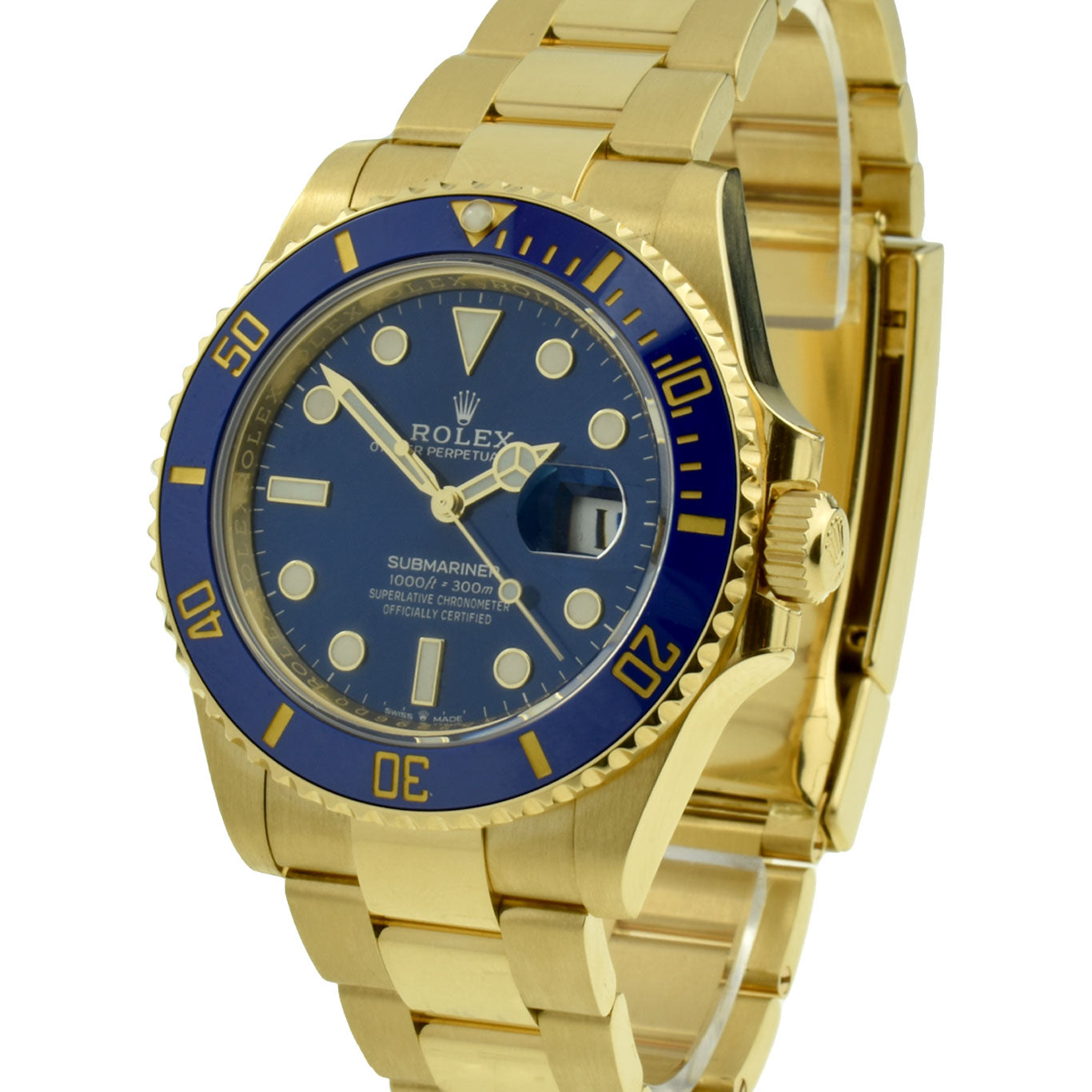 Rolex Submariner 41 Oyster Perpetual 18ct Gold 126618LB