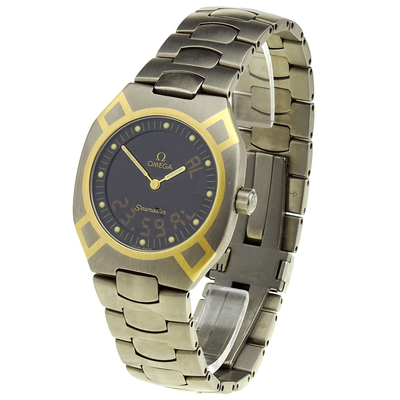 Omega Seamaster Polaris Titanium & Gold Multifunction Quartz 5845.50.00