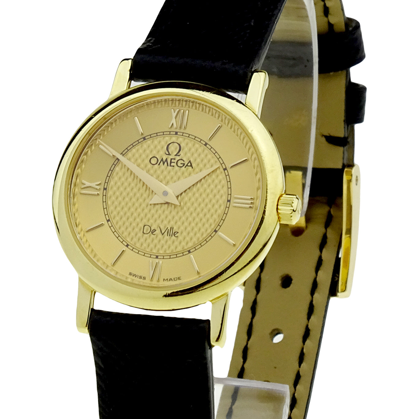 Omega Lady DeVille 18k Gold 7360.14.12