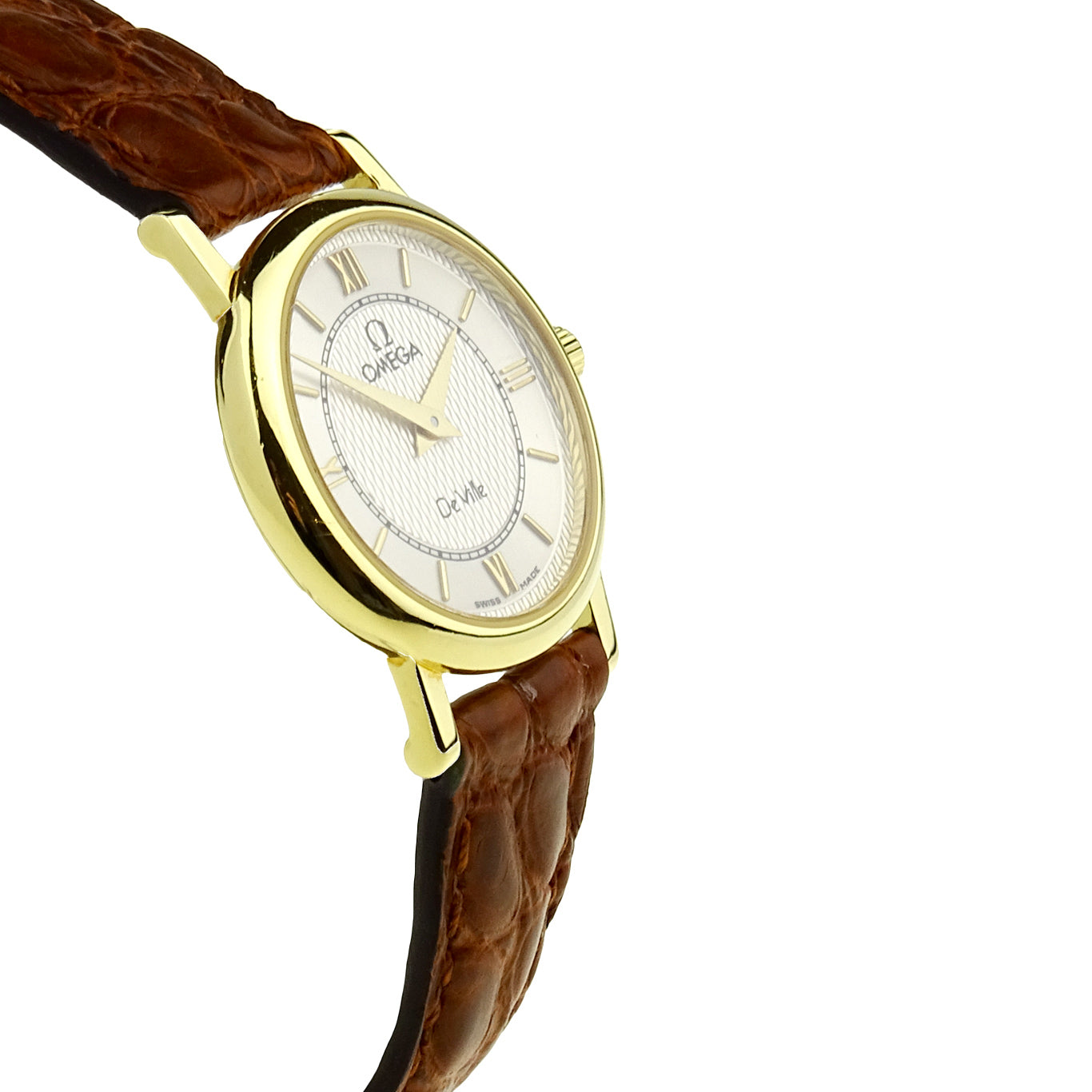 Omega Lady DeVille Classic 18k Gold