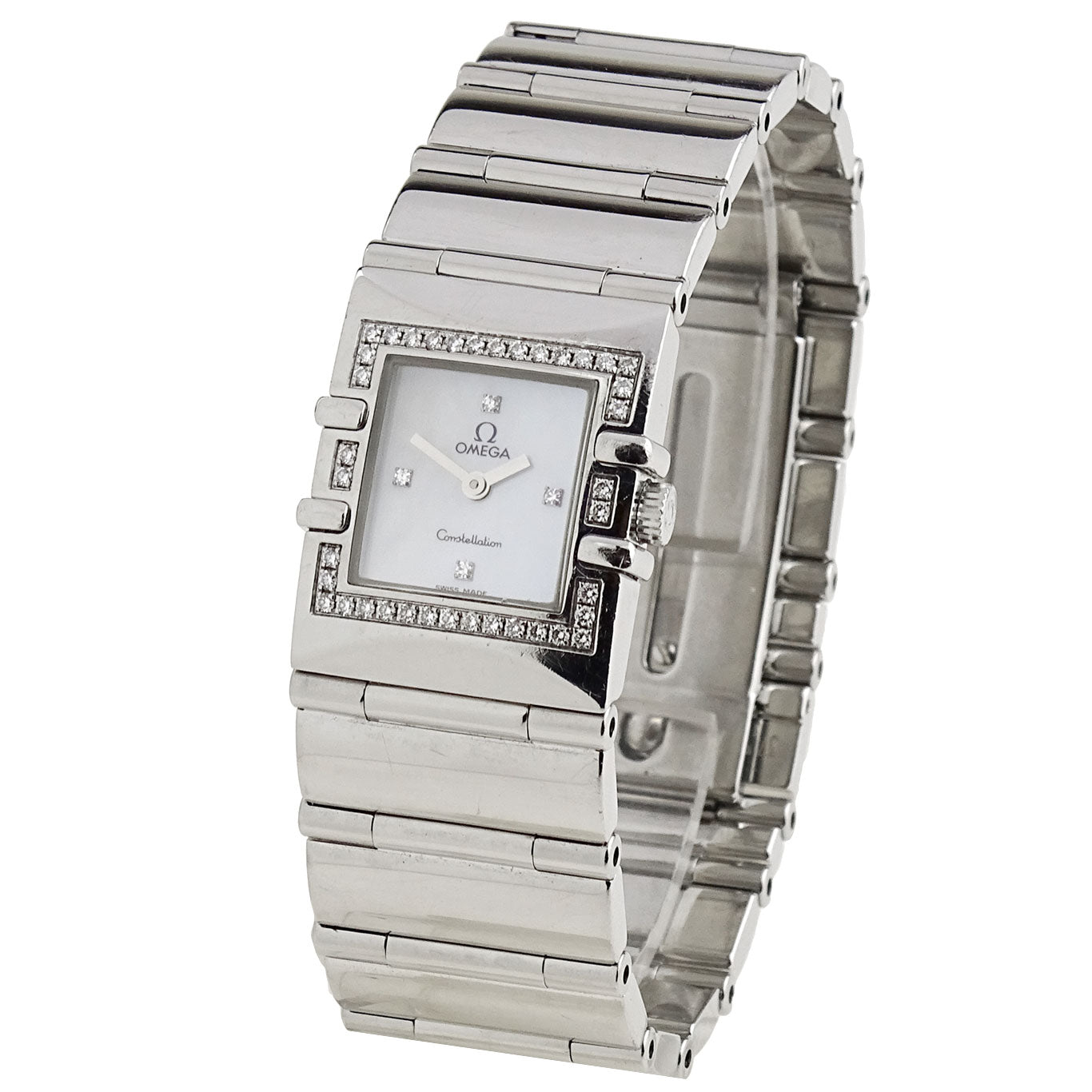 Omega Constellation Quadra Quartz Diamond 1528.76.00