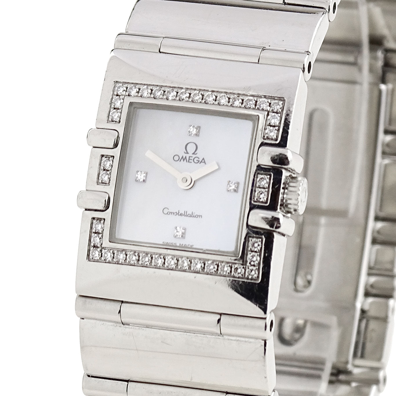 Omega Constellation Quadra Quartz Diamond 1528.76.00