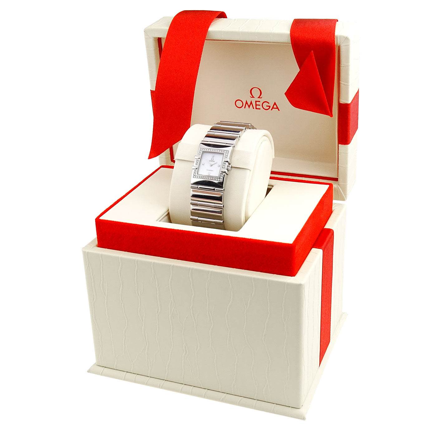 Omega Constellation Quadra Quartz Diamond 1528.76.00