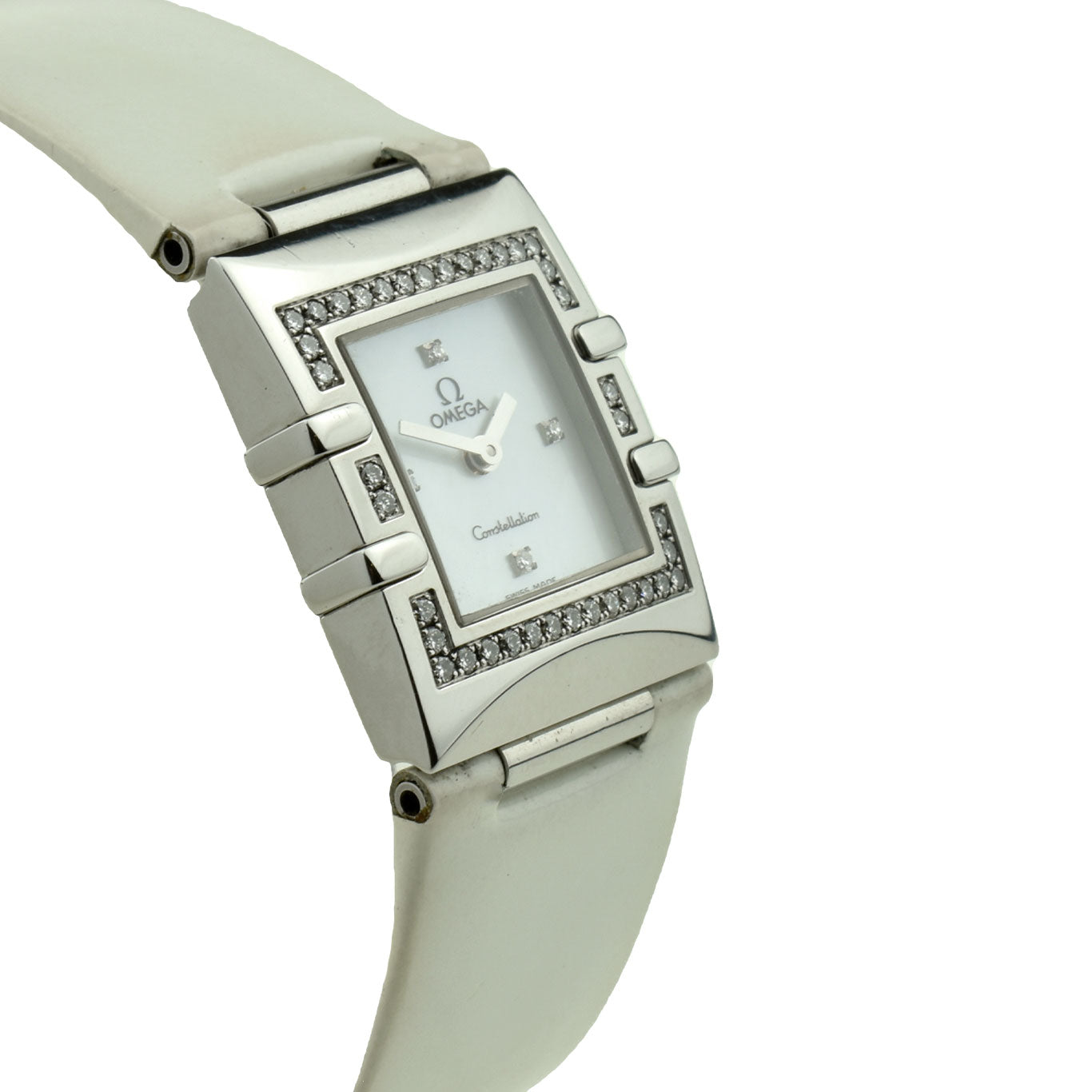 Omega Lady Constellation Quadra Diamond Set 1835.76.56