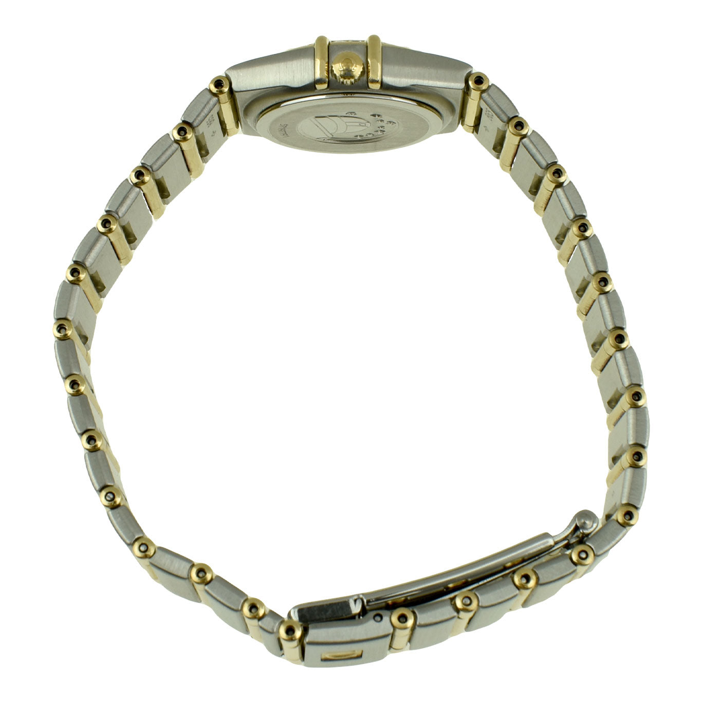 Omega Constellation Mini Steel & Gold Diamond Set 1267.30.00