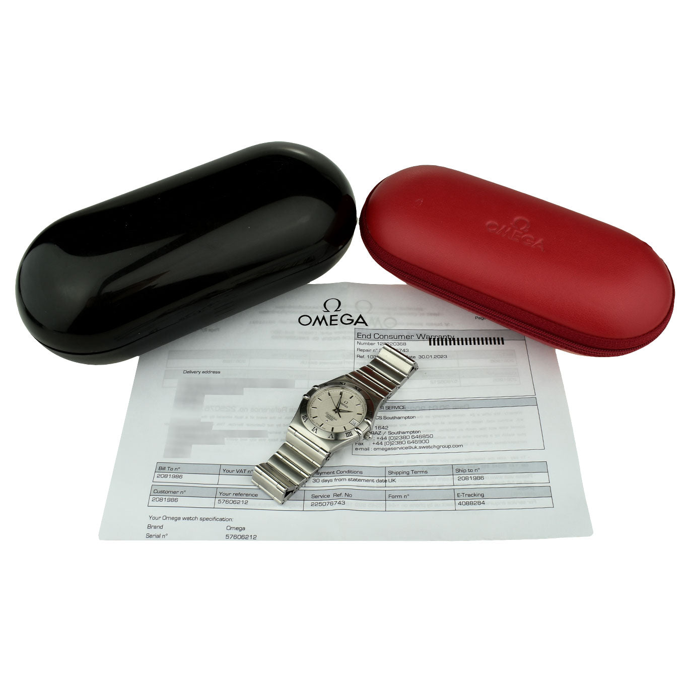 Omega Constellation Quartz Perpetual Calendar 1552.30.00