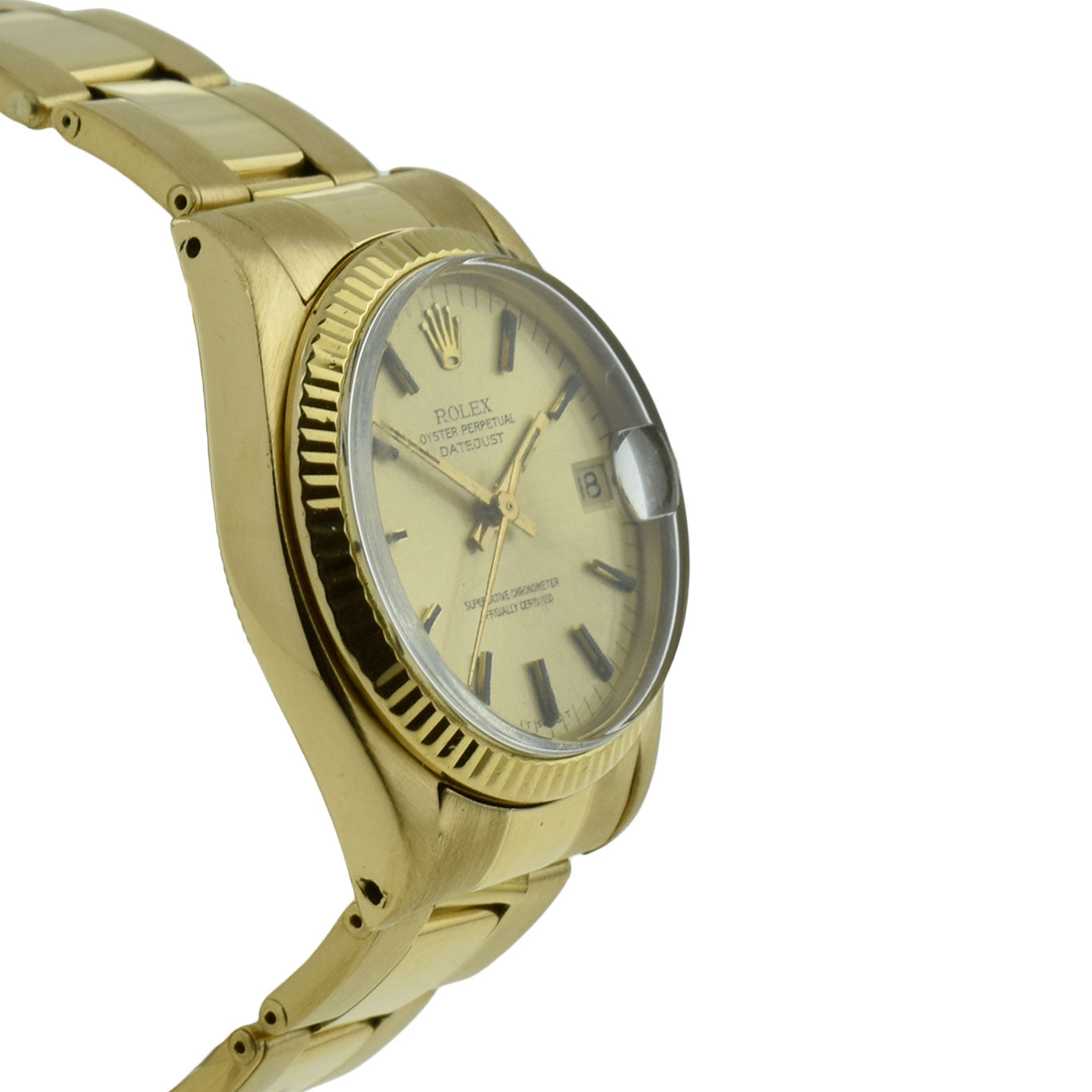 Rolex Datejust 31 Oyster Perpetual 18k Gold 6827