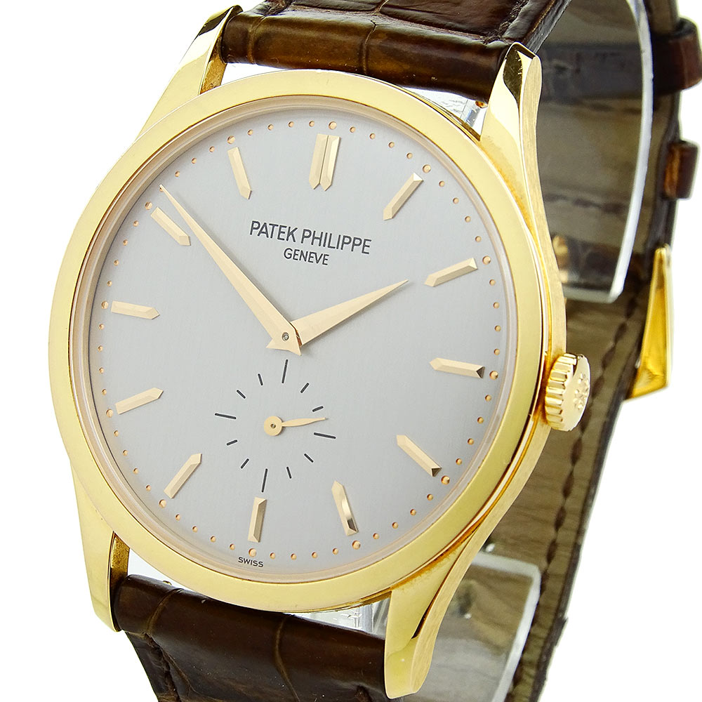Patek Philippe 18k Rose Gold Calatrava Small Seconds 5196R-001