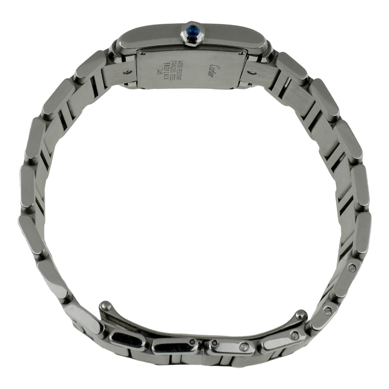 Cartier Tank Francaise Steel Mid Size Quartz W51011Q3