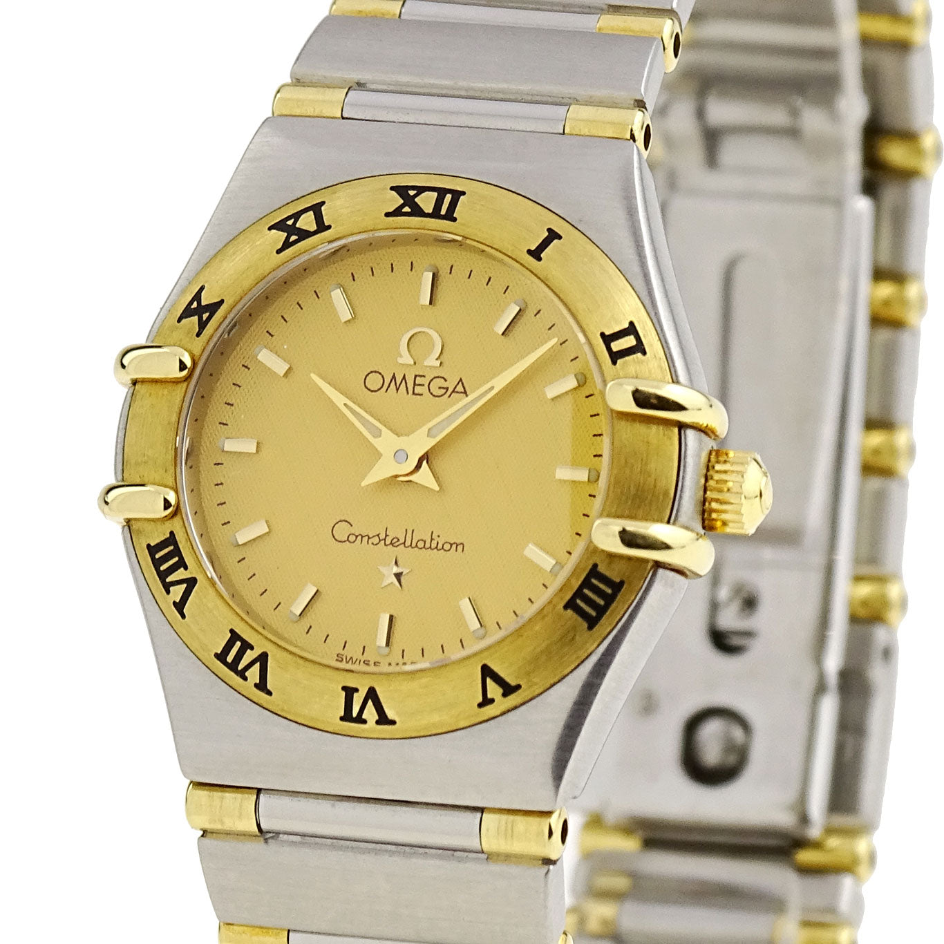 Omega Constellation Mini Steel and Gold Quartz 1362.10.00