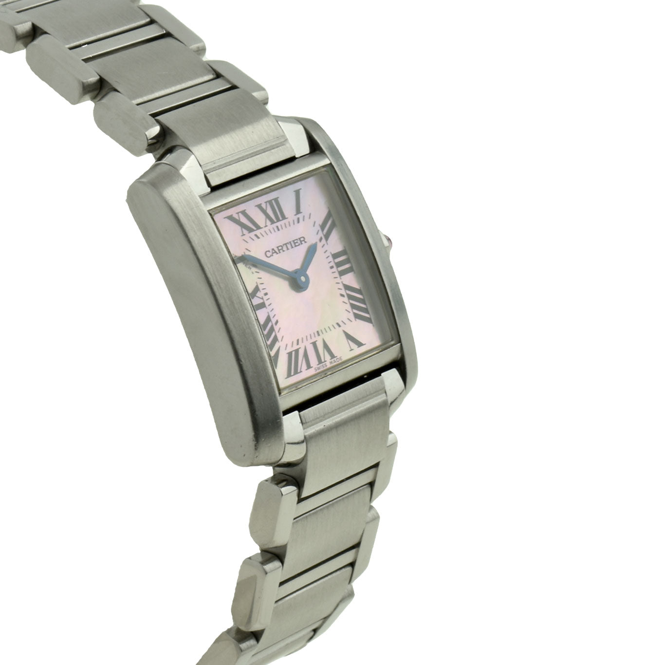 Cartier Tank Francaise Steel Ladies Wristwatch W51028Q3