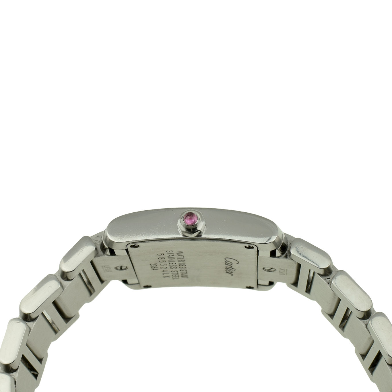 Cartier Tank Francaise Steel Ladies Wristwatch W51028Q3