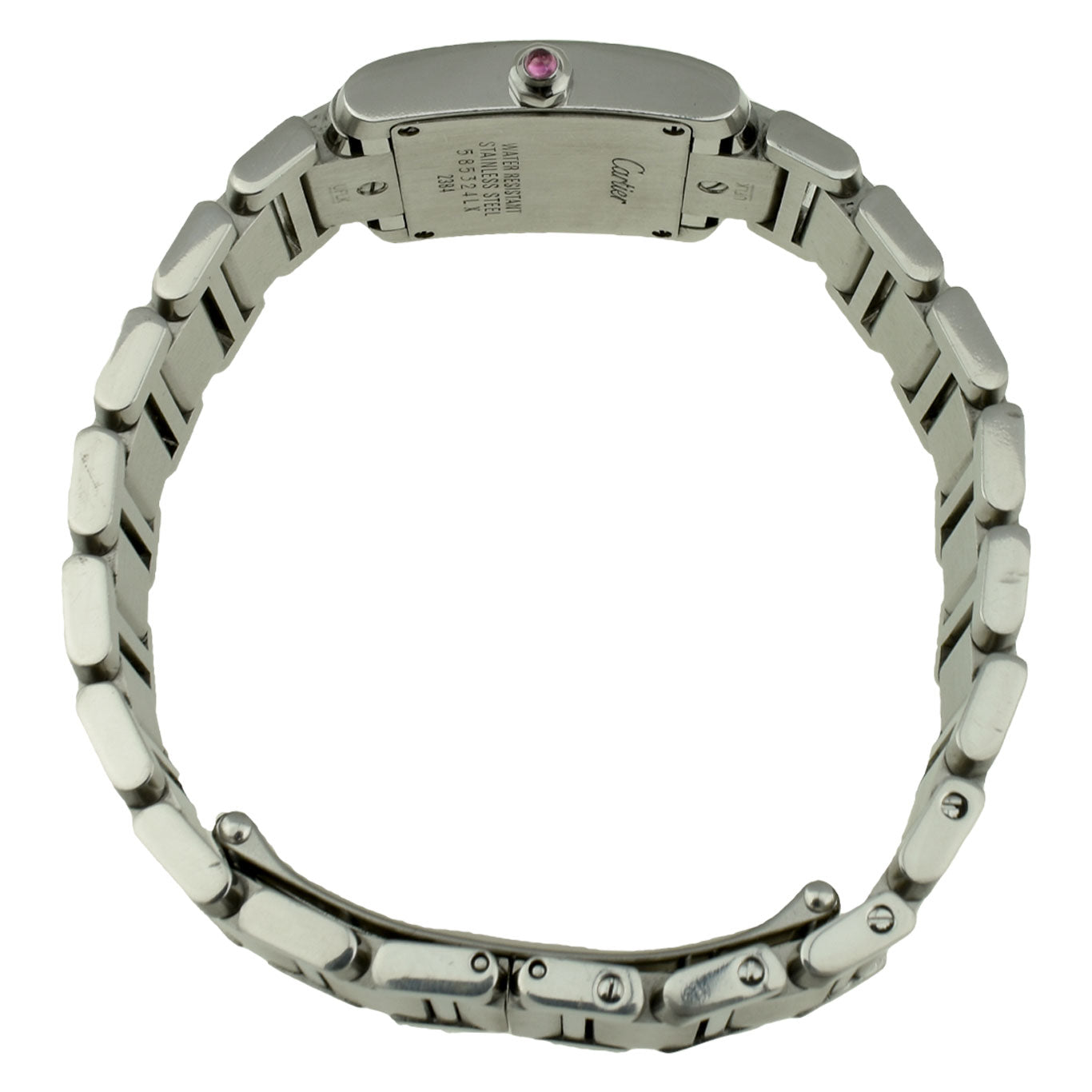 Cartier Tank Francaise Steel Ladies Wristwatch W51028Q3