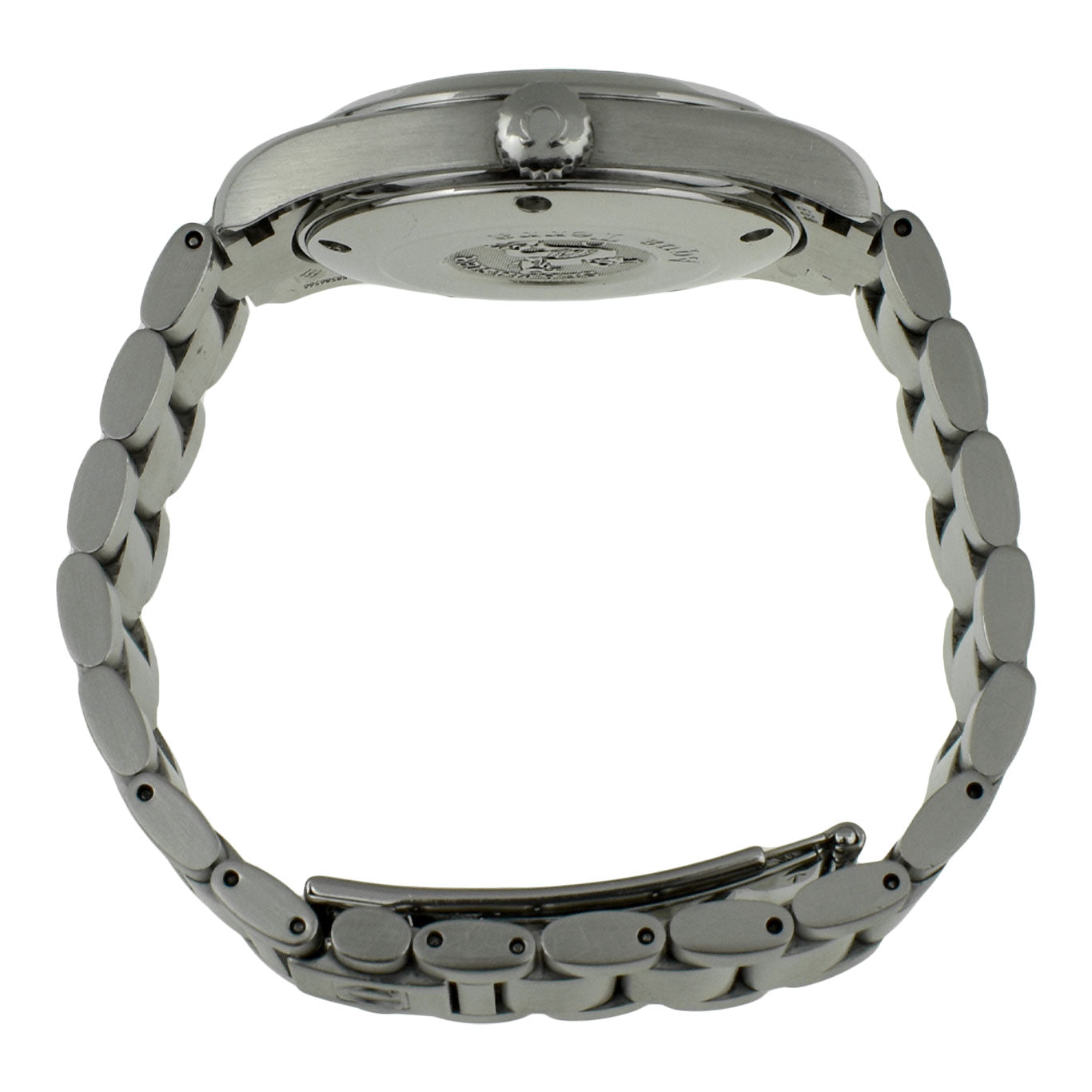 omega seamaster aqua terra stainless steel wristwatch bracelet with crown