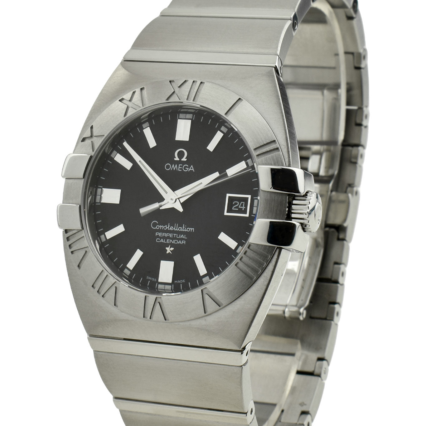 Omega Constellation Double Eagle Quartz Perpetual Calendar 1513.51.00