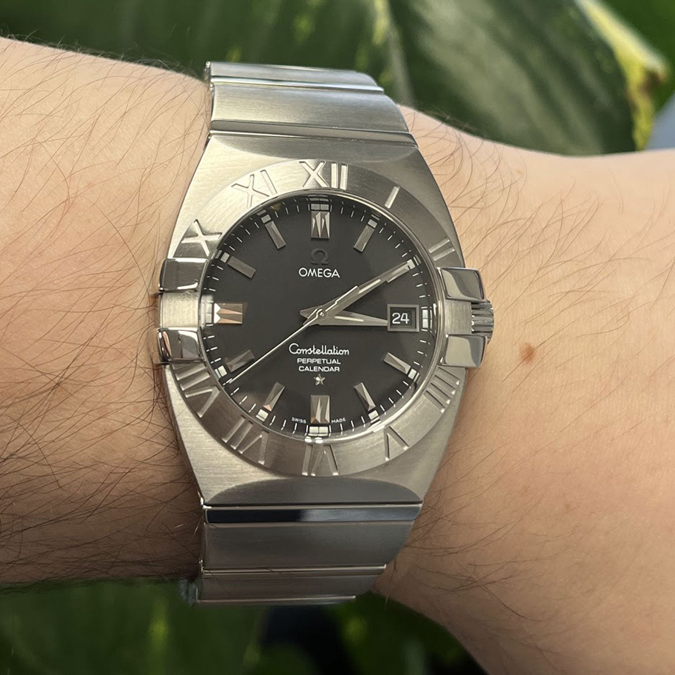Omega Constellation Double Eagle Quartz Perpetual Calendar 1513.51.00