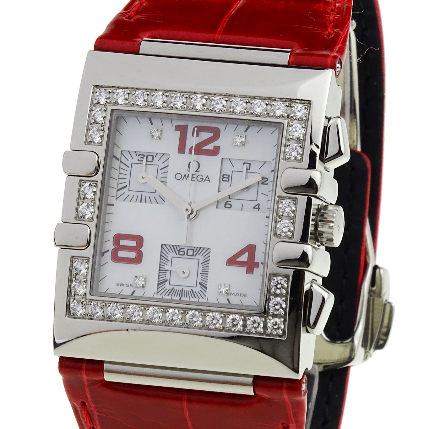 Omega Constellation Quadra Quartz Diamond 1847.73.31