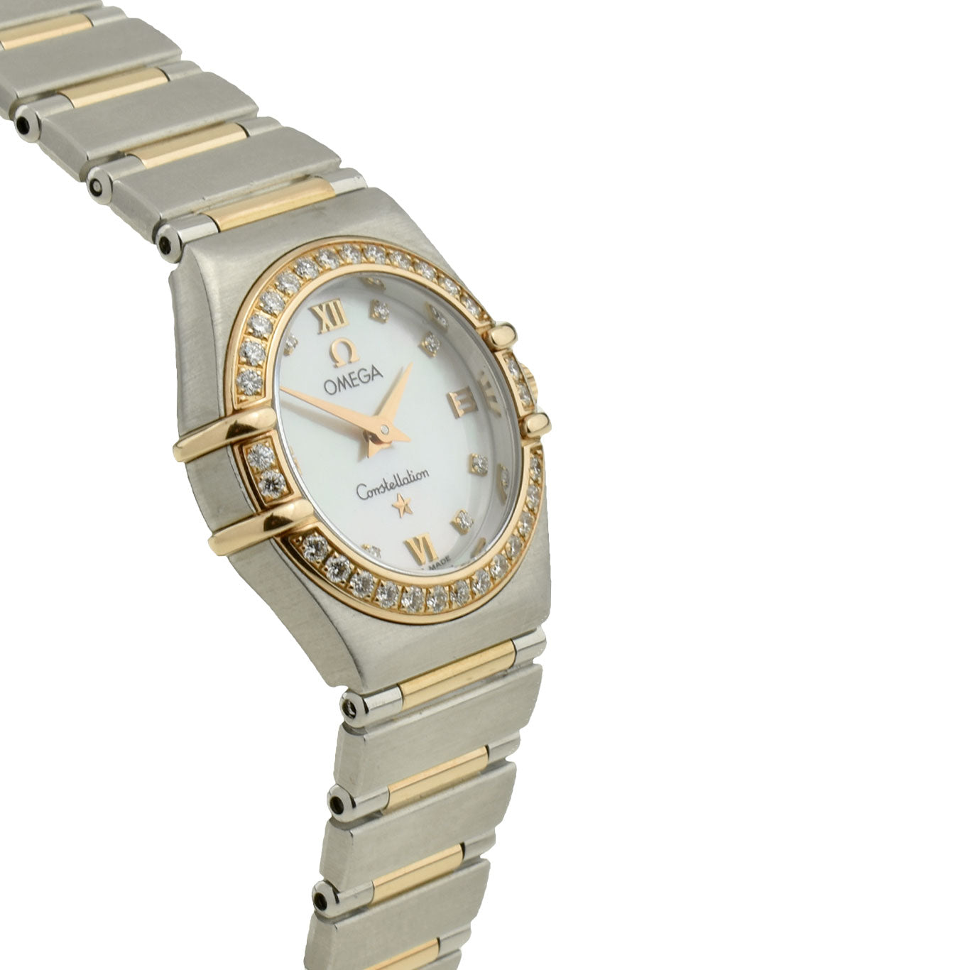 Omega Constellation Mini Steel & Rose Gold Diamond Set 1360.76.00