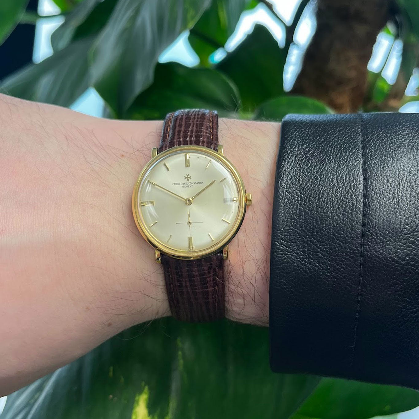 Vacheron Constantin Vintage 18k Gold Mechanical Wristwatch