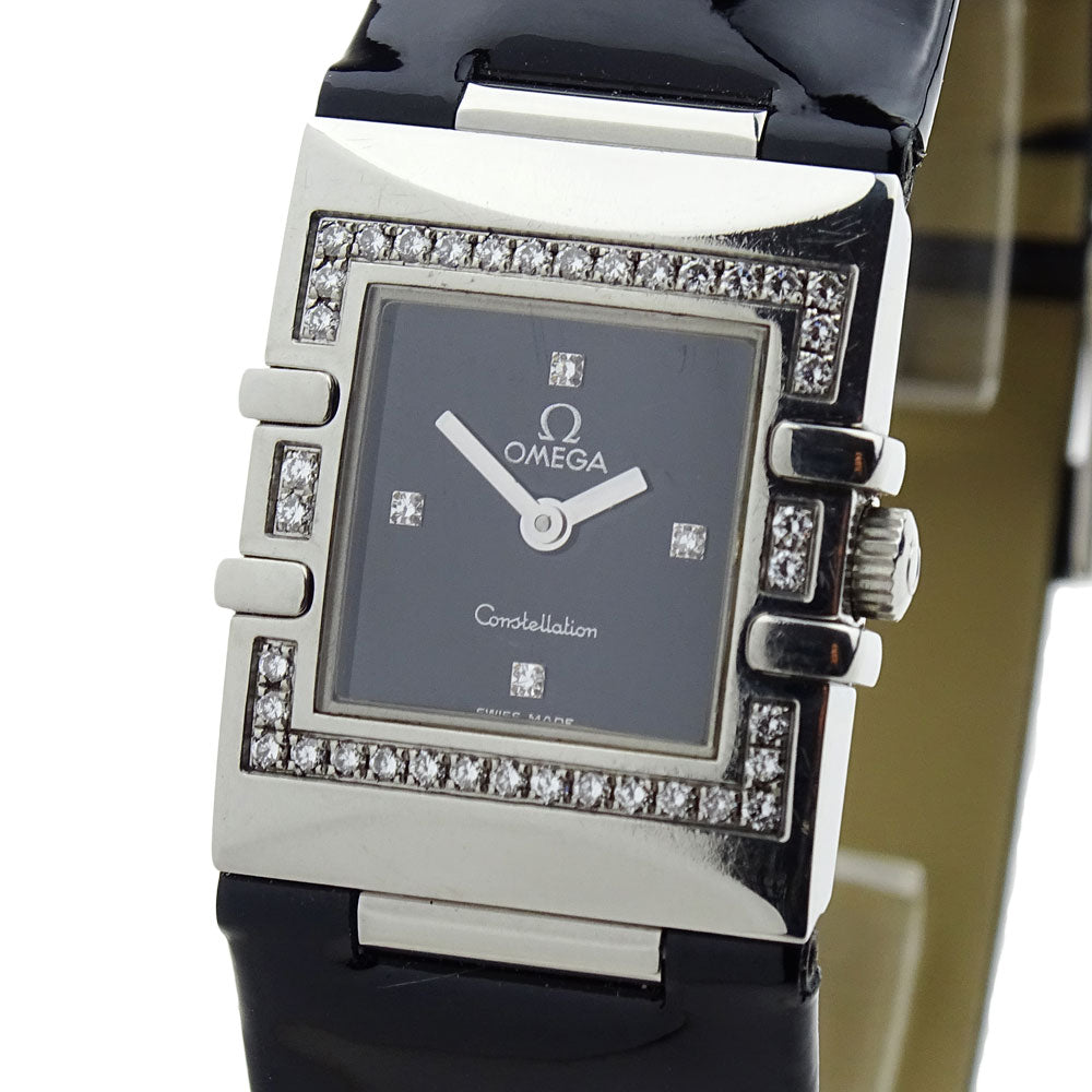 Omega Constellation Quadra Quartz Diamond