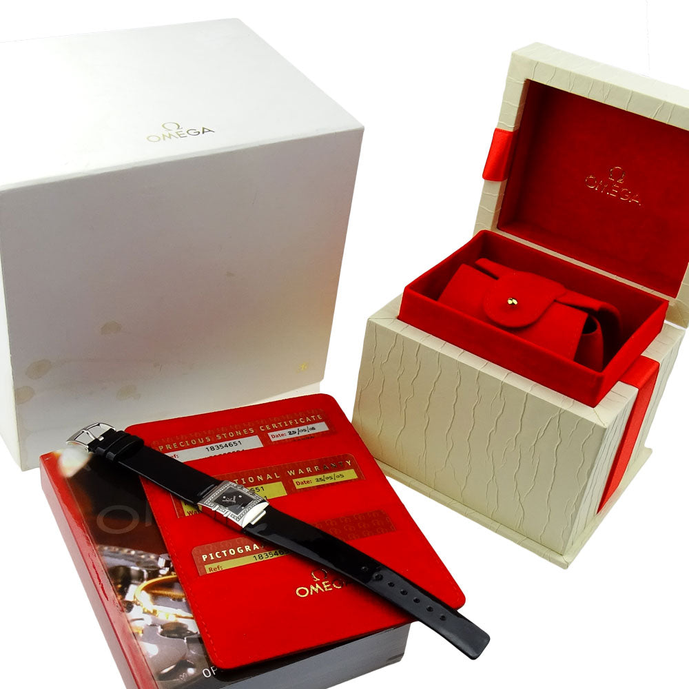 Omega Constellation Quadra Quartz Diamond