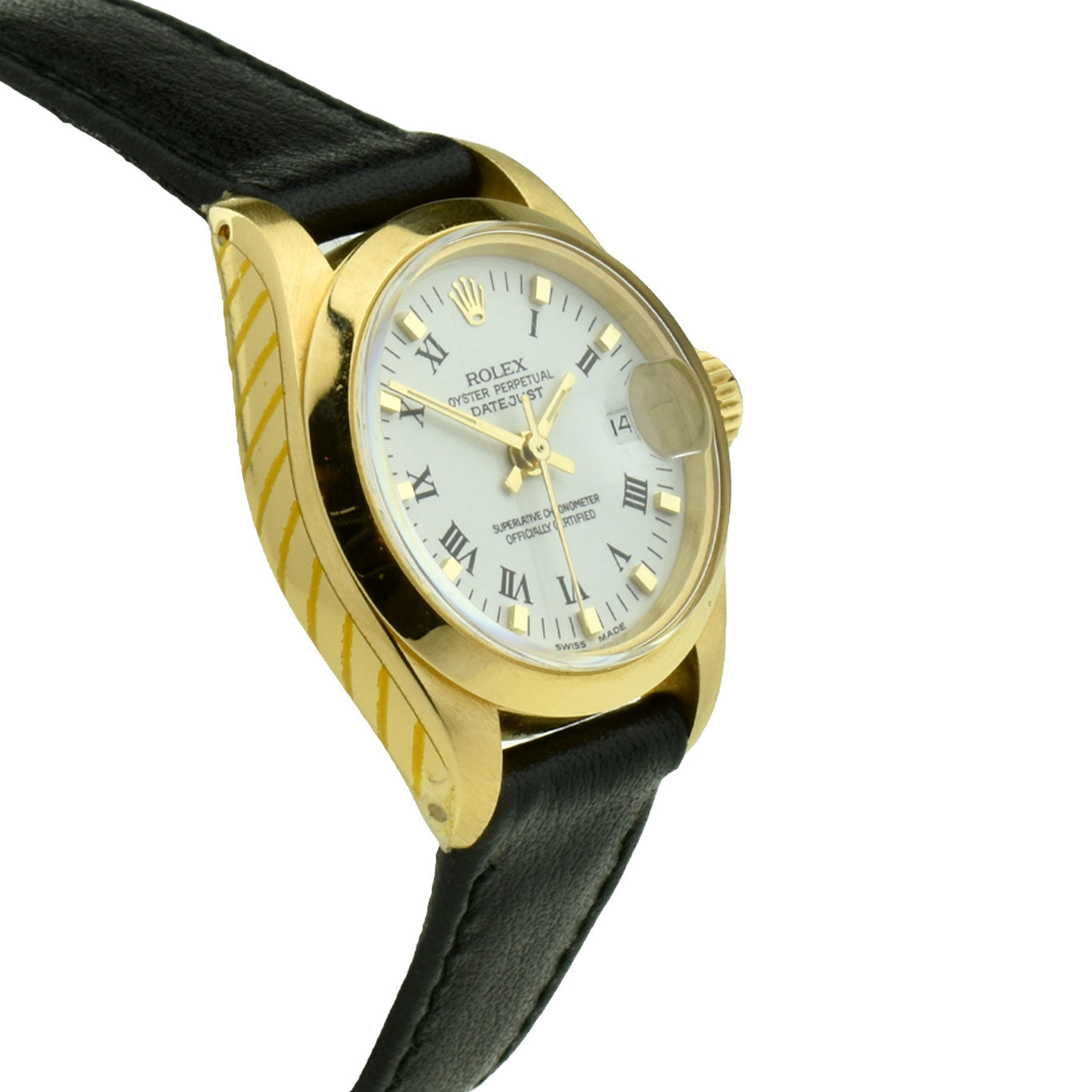 Rolex Lady Datejust Oyster Perpetual 18k Gold 6916/8