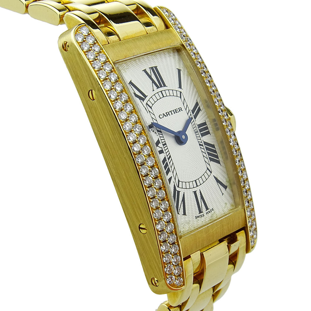 Cartier Tank Americaine 18ct Gold WB7012K2