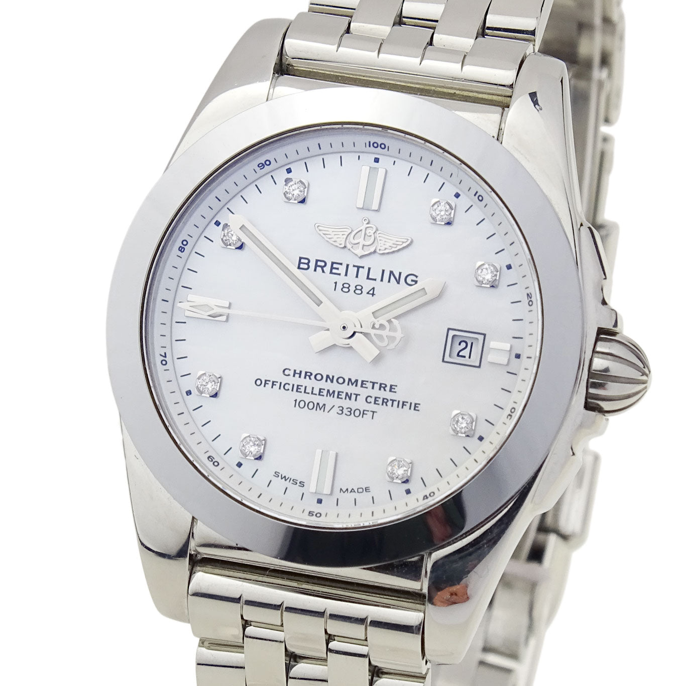 Breitling Galactic Ladies Steel W72348