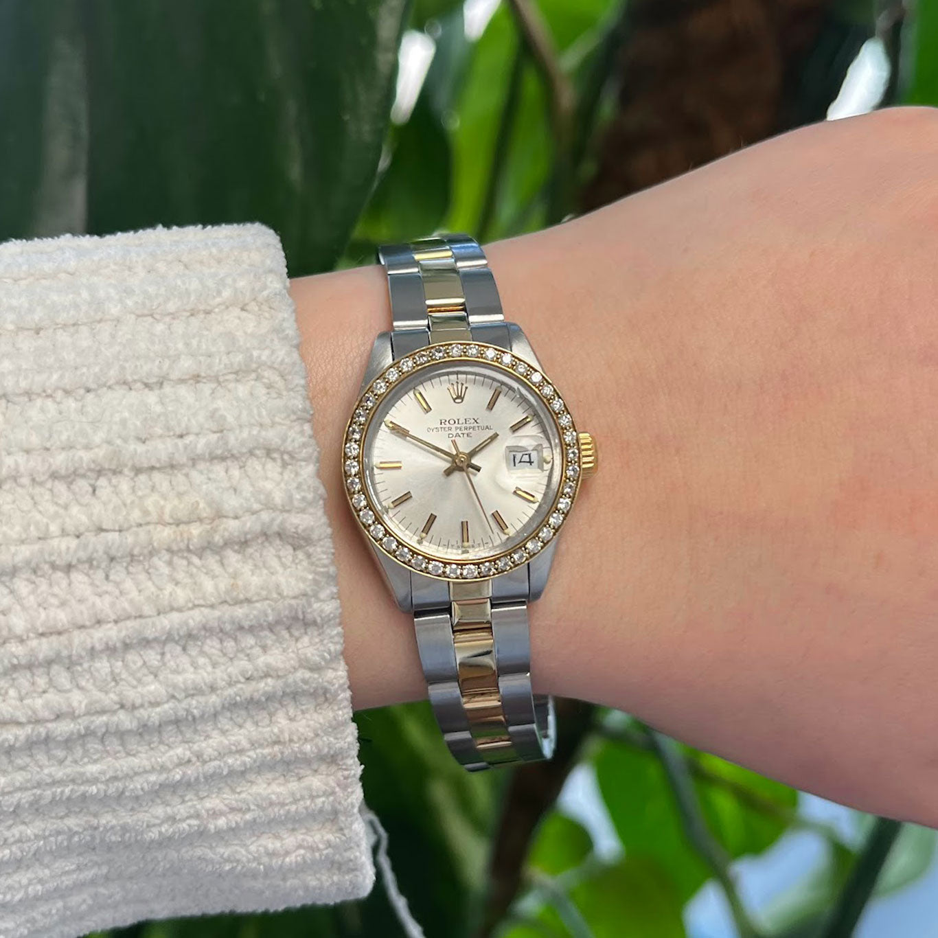 Rolex Lady Date Oyster Perpetual Diamond Set 6917