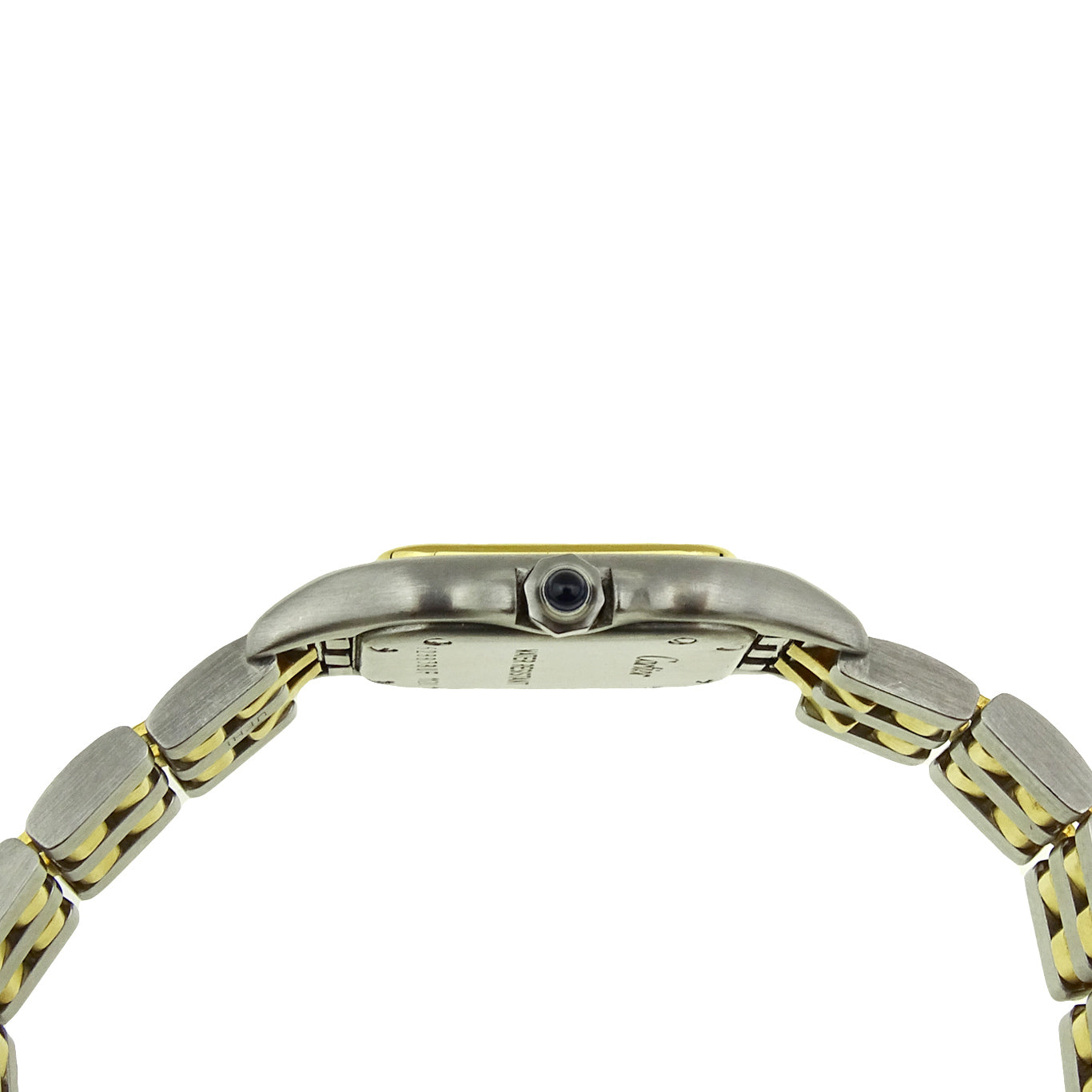 Cartier Panthere Steel and Gold Quartz