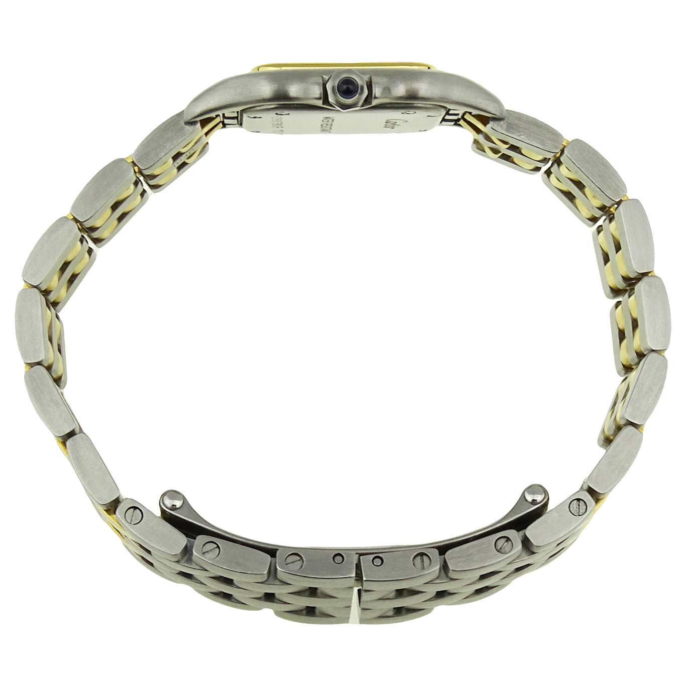 Cartier Panthere Steel and Gold Quartz