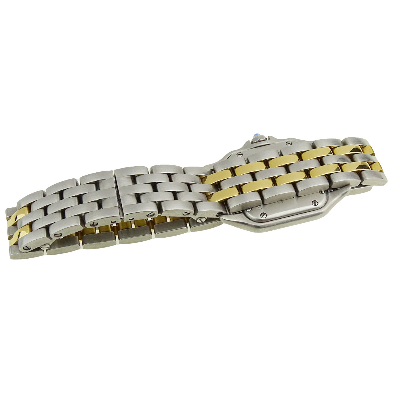 Cartier Panthere Steel and Gold Quartz