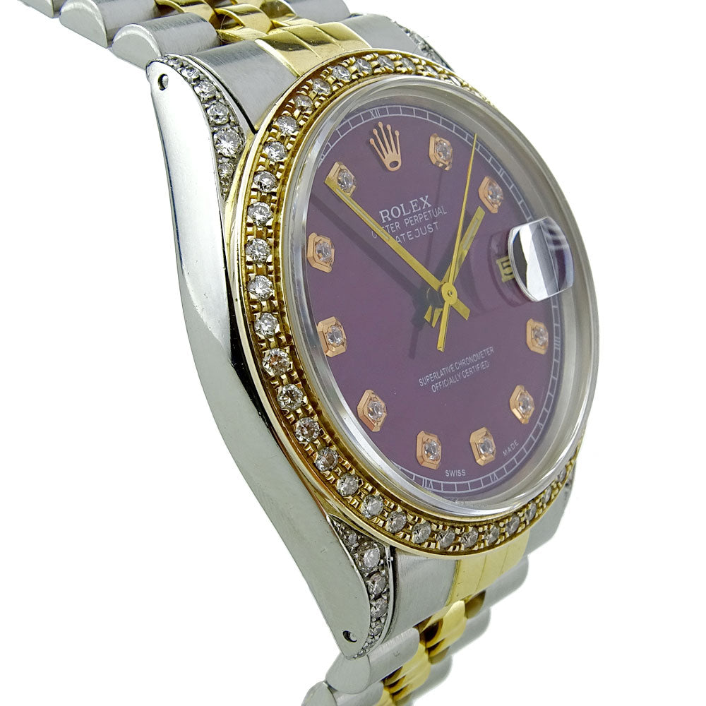 Rolex Datejust Oyster Perpetual Steel & Gold 16013